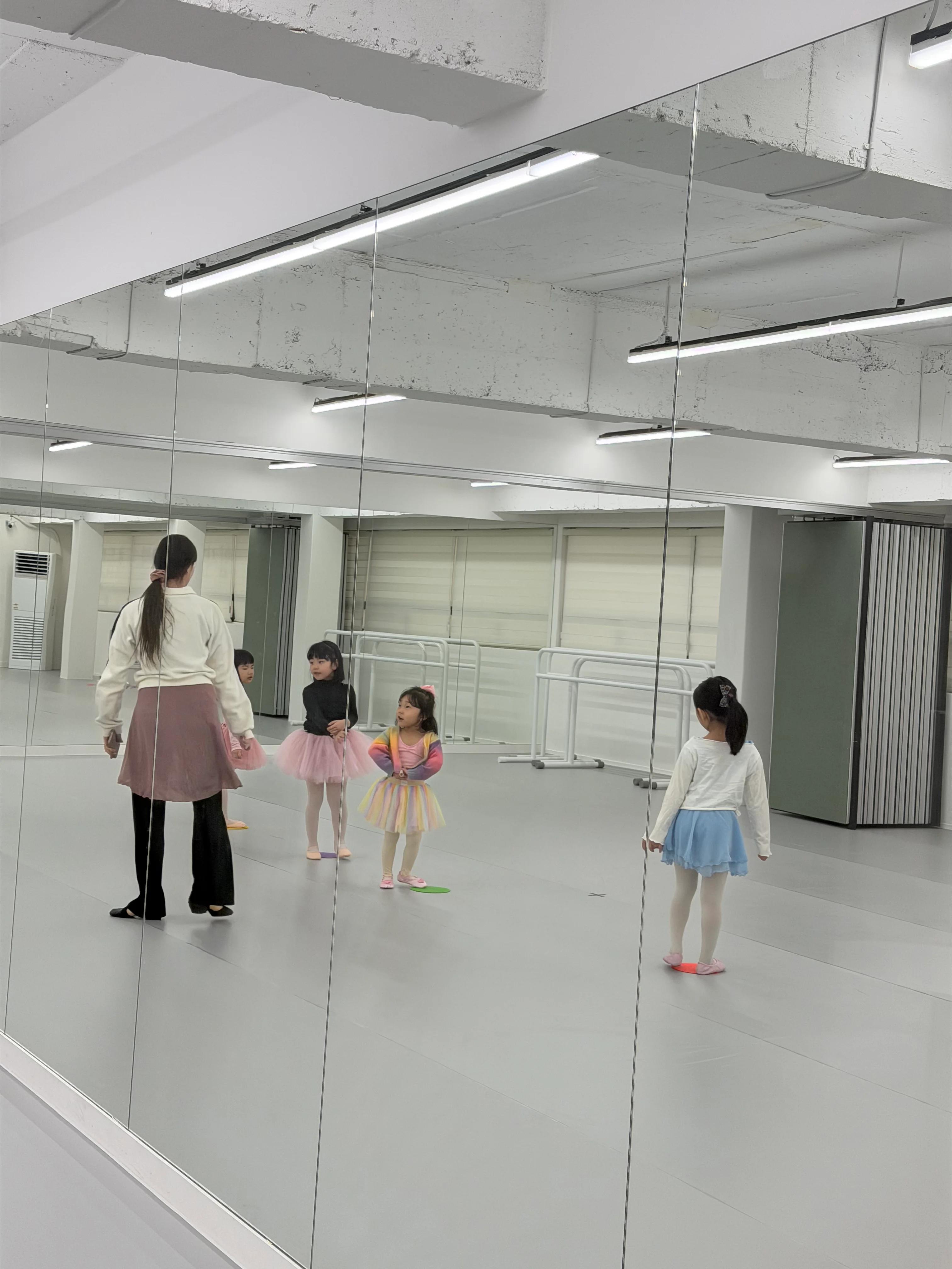 유아 발레반 수업 현장