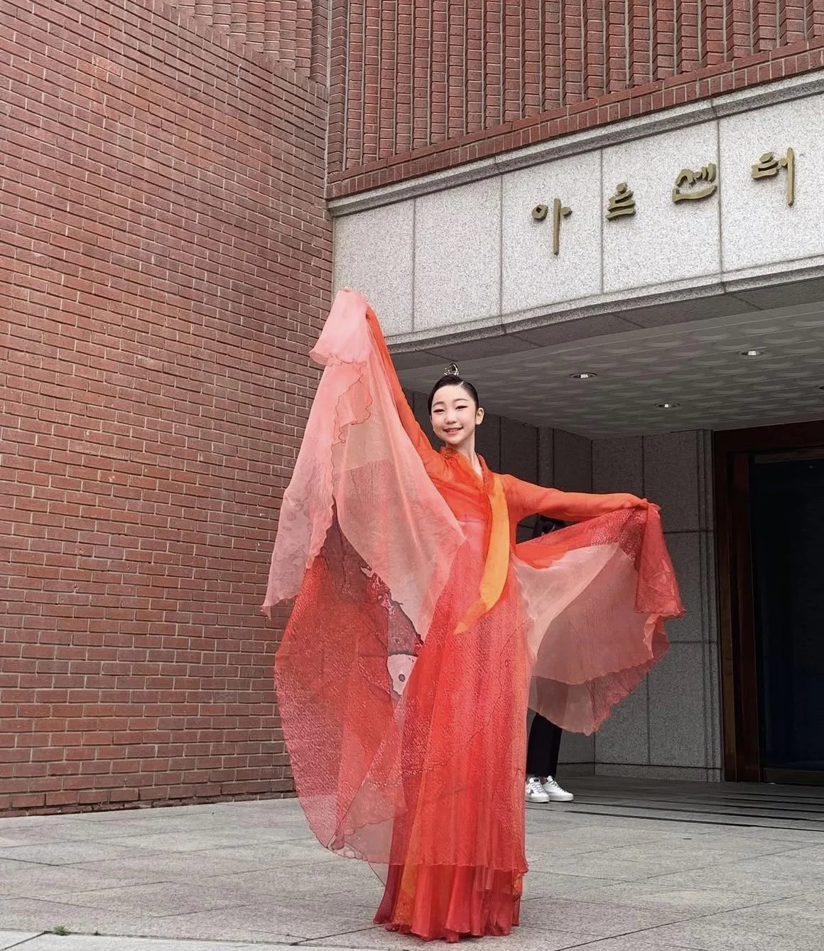 초등반 한국무용 수업