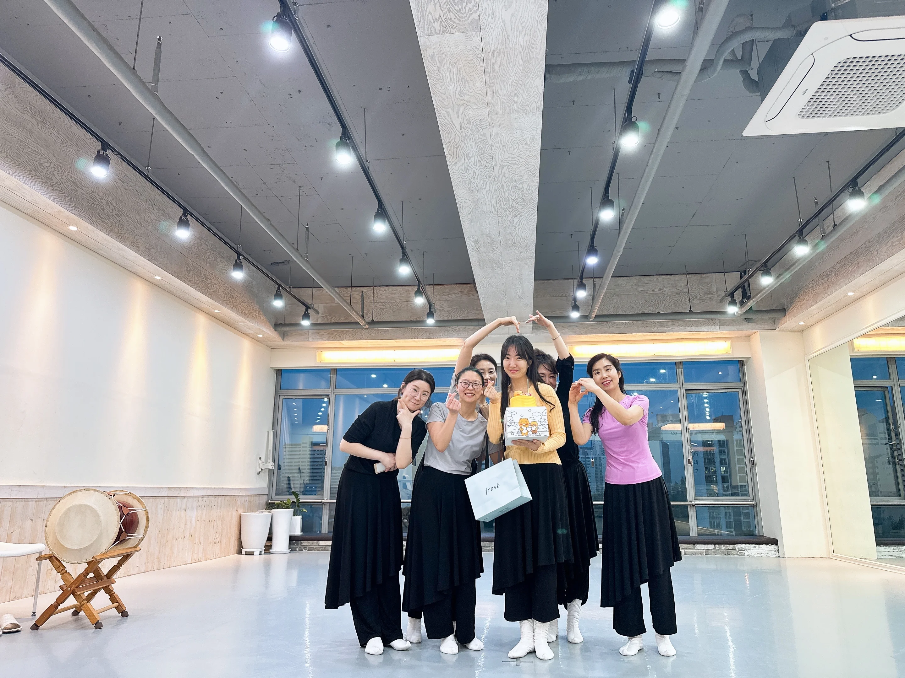 성인 기초반 센터 수업